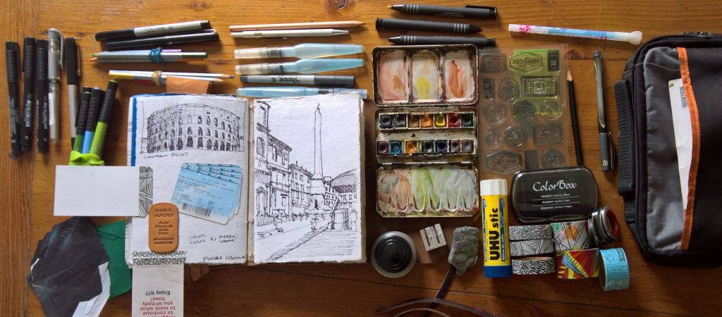 Travel/Art Journaling Starter Kit – The Charette Project