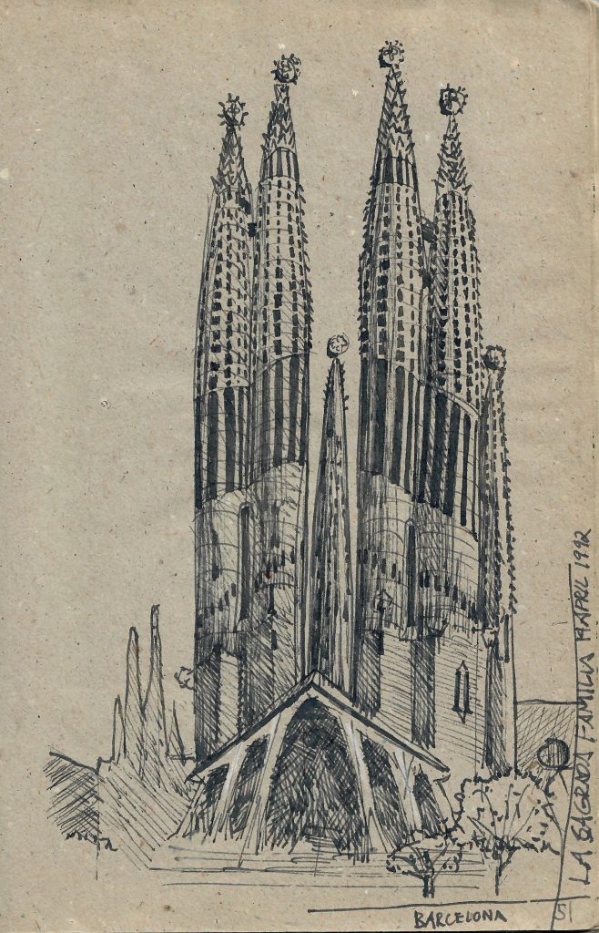 Sagrada Familia, Barcelona, 1992