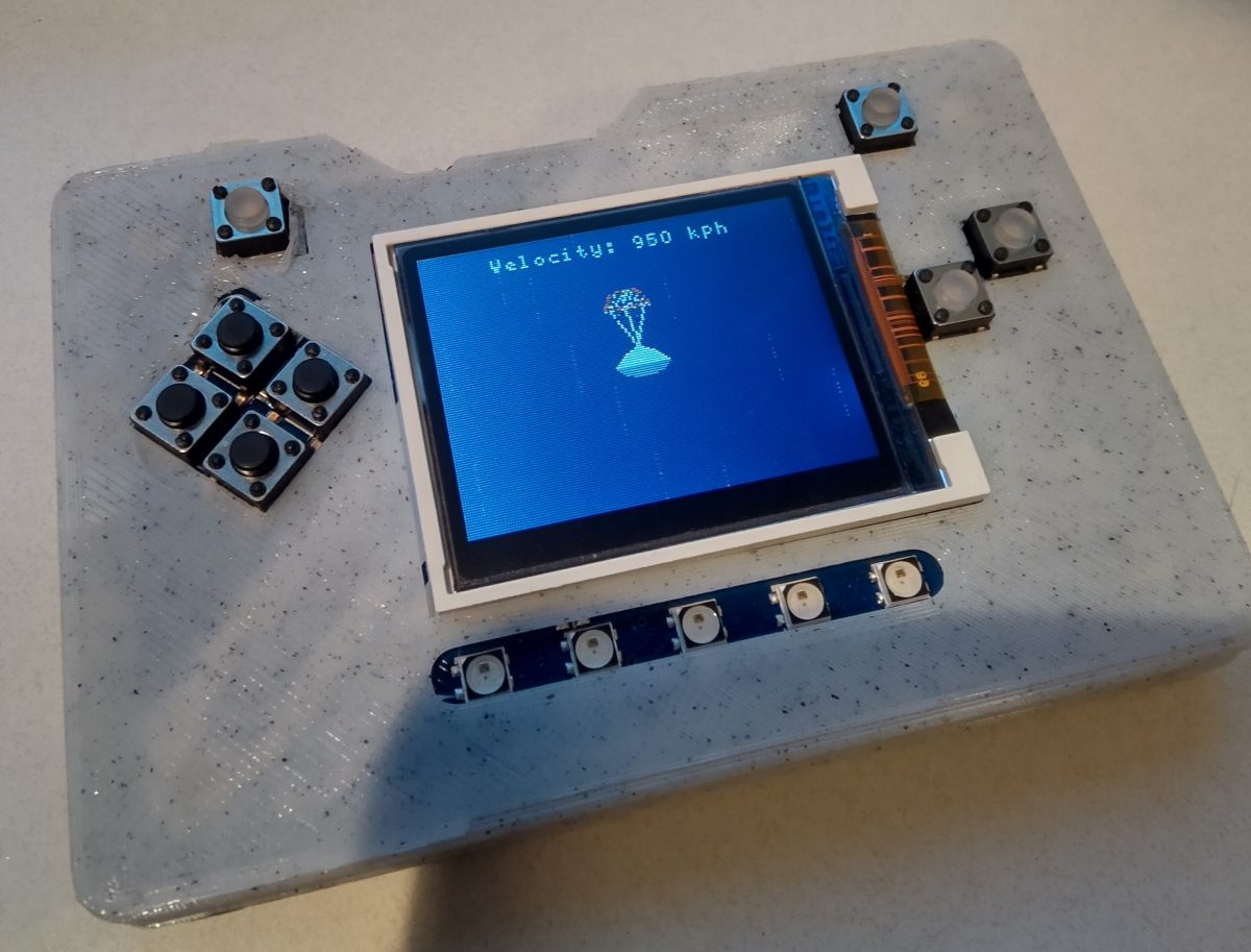 Mars Computer Arcade Mars Perseverance Landing with MakeCode Arcade – The Charette Project